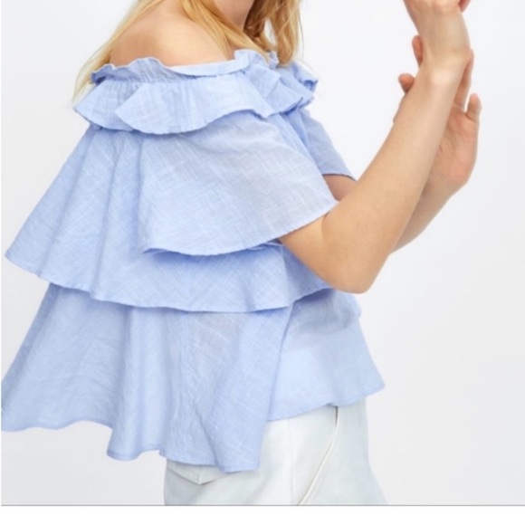Zara Ruffled Top - Picture 3 of 6